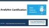 Data Analytics Certification