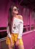 Tie-Up Shorts + One Shoulder Top—Perfect Match! - Global Desi