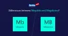 Megabits and Megabytes Differences