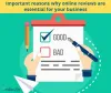 Important reasons why online reviews are essential for your business