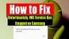Fix “Unfortunately, IMS Service Has Stopped” 
