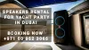 Speakers Rental Dubai | Speakers On Rent in Dubai | Rental Speakers Dubai | Rent a Speakers in Dubai | Speakers Rental for Yacht Party in Dubai 