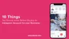 10 Things You Should Know Before Buying Instagram Account For Your Business