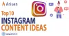 Instagram Content Ideas