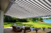 How do you install an aluminum porch awning?