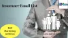 Insurance Email List