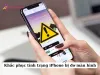 iPhone bị đơ màn hình: Nguyên nhân và cách khắc phục tại nhà [A-Z]
