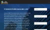 IT decision makers email list