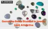Gemstone Beads Studded In Jewelry Look Attractive