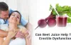 Can beet juice help treat erectile dysfunction?