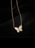 K20 Simple Butterfly Necklace