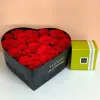 Roses Heart Shape with Chocolates to Sharjah Free Delivery