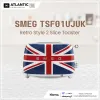 Kickstart Your Morning with Smeg TSF01UJUK 2 Slice Toaster