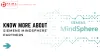How does Siemens MindSphere work with its partners?