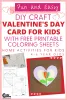 Valentines Day Cards for Kids - Fun and Easy Home Activity Craft