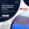 Light Gauge Steel Frame Detailing Services Provider - CAD Outsourcing Consultants