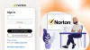 How to login to Norton account