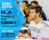 MA Economics Distance Education Admission 2022 Masters in Economics