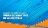 Things To Keep in Mind When Buying TMT In Wholesale