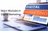 Major Modules in Digital Marketing