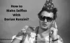How to Make Selfies with and Meet Dorian Rossini Biography? -Comment
