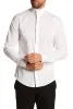 Mandarin collar shirt with hidden placket L/S Style: 30-29492 - LINDBERGH