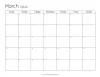 March 2022 Calendar Printable, PDF, March 2023, 2024, 2025, 2026