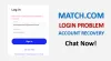 Match.com Login Problem | +1-888-759-6340 | Chat with Expert