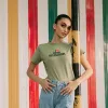  MATCHA GREEN CREW-NECK from ShopAARIA