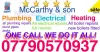 Experienced Electrician Stanley - McCarthy &amp; Son - DH9 8LJ