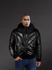 V-Bomber Jacket | Men's V-Bomber Puffy Jacket | Goose Down Jackets