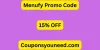 15% OFF Menufy Promo Code - March 2025 (*NEW*)