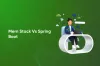 Mern Stack Vs Spring Boot