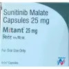 Mitant 25mg Capsule - Sunitinib - Anticancer - Onco Capsule exporter from India to across continents - Pilcare