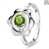 Buy Green Moldavite Ring at Best Price from Rananjay Exports.