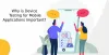 Why mobile application testing is important?
