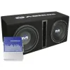 Best shallow mount subwoofer: MTX Magnum MB210SP Dual 10" Enclosure