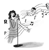 Real time text-to-song software