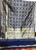 Opara Silk Saree - Navy Blue - Ayanna Sarees