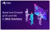 Web development in Artificial Intelligence and Machine Learning