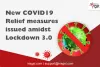 COVID 19: New financial Relief amidst Lockdown 3.0