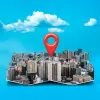 new city paradise map