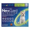 Buy Nexgard Spectra Tab Medium Dog 16.5-33 lbs Green at Lowest Price
