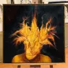 A very impressionistic beautiful painting which we..