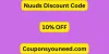 10% OFF Nuuds Discount Code - April 2024 (*NEW*)