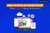 How to Build an Online Store from Scratch like a Professional 