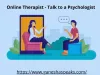 Online Therapist - Talk to a Psychologist Now