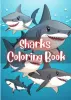 Cute Sharks Coloring Book