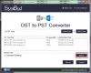 Best option to export OST file into PST file format?