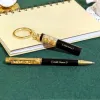 Personalised pen with keychain